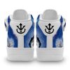 Vegeta Blue Sneakers Air Mid Custom Dragon Ball Anime Shoes